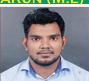 Arun, IELTS Academic band score 6.5